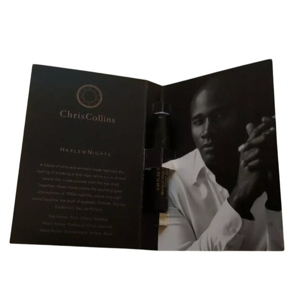 Chris Collins Harlem Nights Eau de Parfum EDP Perfume Spray 0.04oz/1.2mL - Picture 1 of 3